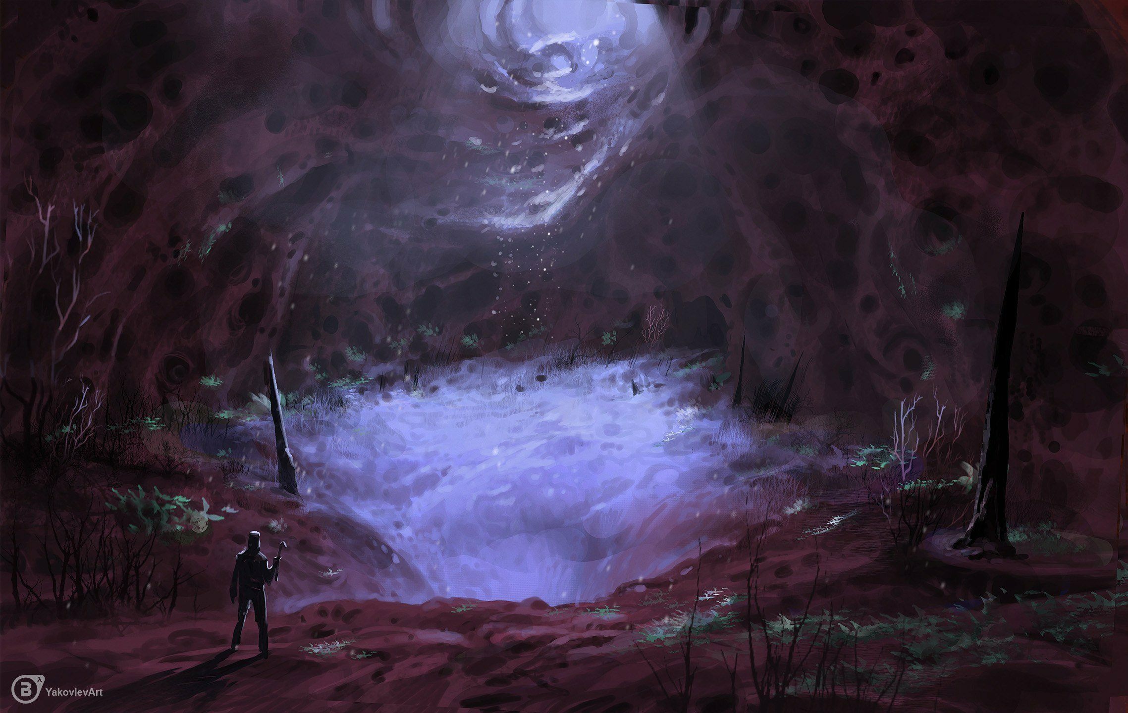 Mysterious cave